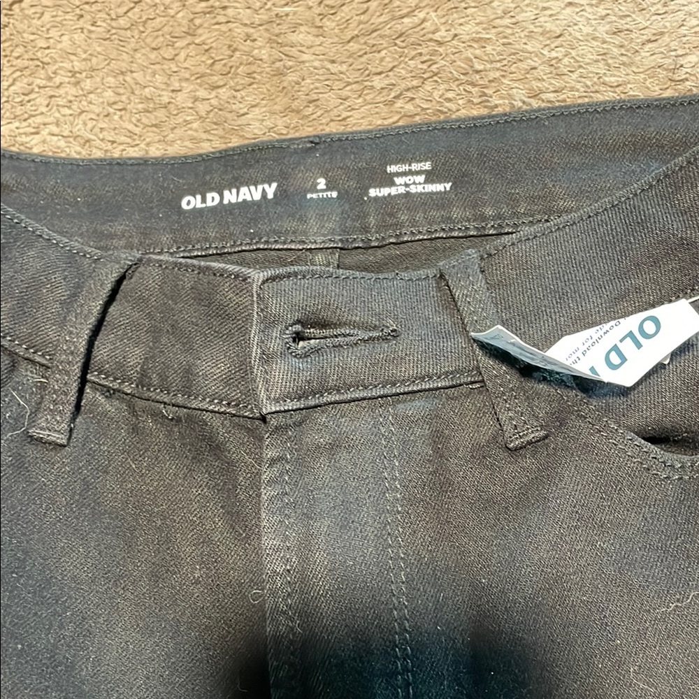 Old Navy Black Denim Pants